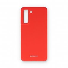 Samsung S21 FE red MERCURY SILICONE nugarėlė