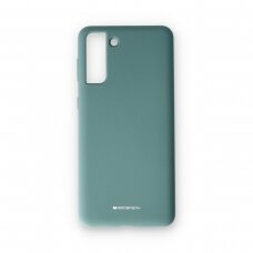 Samsung S21 PLUS green MERCURY SILICONE nugarėlė