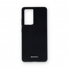 Samsung S21 ULTRA black MERCURY SILICONE nugarėlė