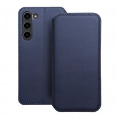 Samsung S23 mėlynas DUAL POCKET dėklas