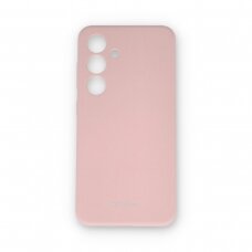 Samsung S24 pink sand MERCURY SILICONE nugarėlė