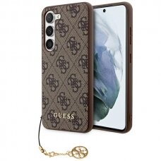 Samsung S24 PLUS brown Charms GUESS nugarėlė