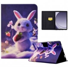 Samsung Tab A9+ 11" fashion dėklas Strawberry Bunny
