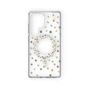 Samsung S25 ULTRA iDeal Of Sweden Clear MagSafe nugarėlė Petite Floral