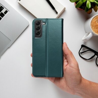 Samsung A03 dark green dėklas Magnetic 3