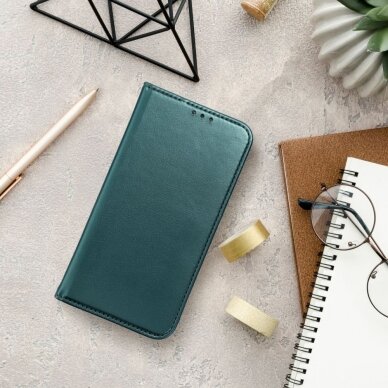 Samsung A03 dark green dėklas Magnetic 4