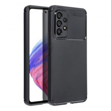 Samsung A05S black CARBON FIBER nugarėlė 2