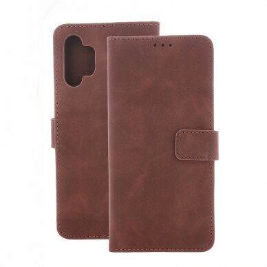 Samsung A05s brown VELVET dėklas