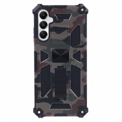 Samsung A05s green camouflage ARMOR METAL nugarėlė