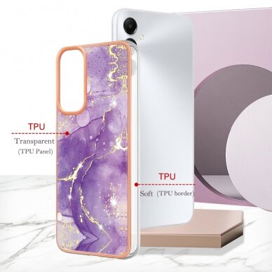 Samsung A05s Tracy nugarėlė MILKY WAY MARBLE Purple 5