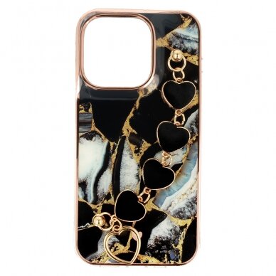 Samsung A12 juoda ROOSEVELT TREND MARBLE nugarėlė design 1 3