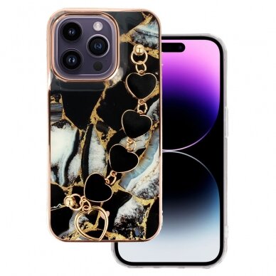 Samsung A12 juoda ROOSEVELT TREND MARBLE nugarėlė design 1