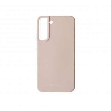 Samsung A12 pink sand MERCURY SILICONE nugarėlė