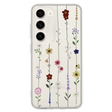 Samsung A13/A04s clear Flower nugarėlė Design4 1