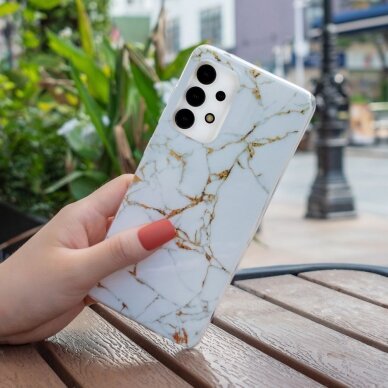 Samsung A13/A04s Tracy nugarėlė White Marble 3