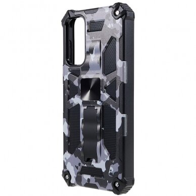 Samsung A14 5G juoda camouflage ARMOR METAL nugarėlė 1