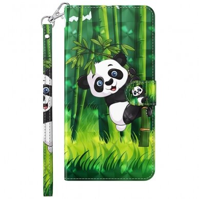 Samsung A14 5G Tracy fashion 3D dėklas Panda Climbing 7