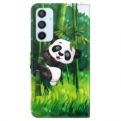 Samsung A14 5G Tracy fashion 3D dėklas Panda Climbing 8