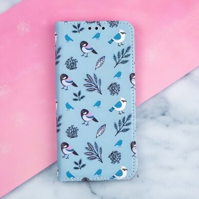 Samsung A14 5G Trendy dėklas Winter birds 13