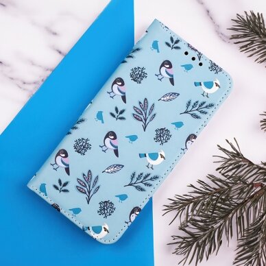 Samsung A14 5G Trendy dėklas Winter birds 14