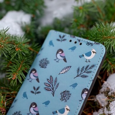 Samsung A14 5G Trendy dėklas Winter birds 15