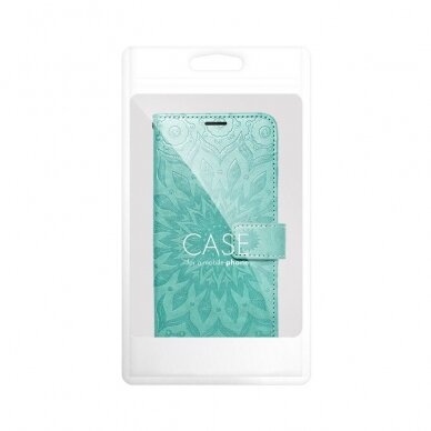 Samsung A15 5G MEZZO green Mandala dėklas 10