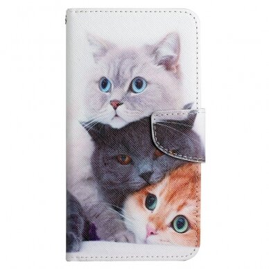 Samsung A15 5G Tracy fashion dėklas Three Cats 5