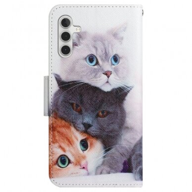 Samsung A15 5G Tracy fashion dėklas Three Cats 6