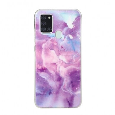 Samsung A21S Tracy nugarėlė Purple Sky Marble 1