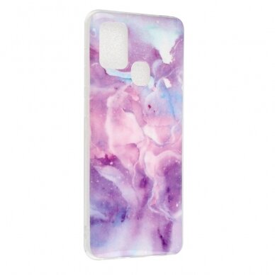 Samsung A21S Tracy nugarėlė Purple Sky Marble 4