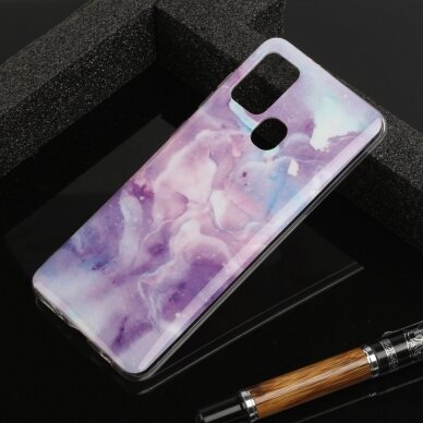 Samsung A21S Tracy nugarėlė Purple Sky Marble 5