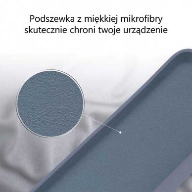 Samsung A22 grey blue MERCURY SILICONE nugarėlė 5