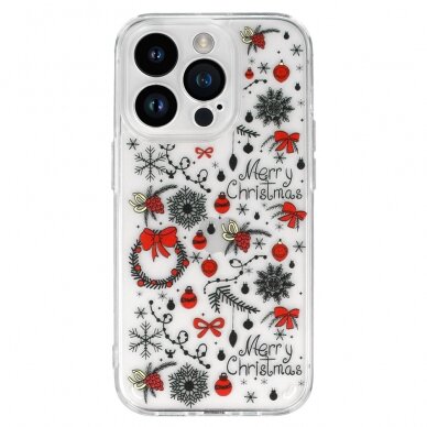 Samsung A24 5G clear Christmas nugarėlė Design 5 1