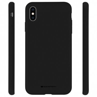 Samsung A32 5G black MERCURY SILICONE nugarėlė 4