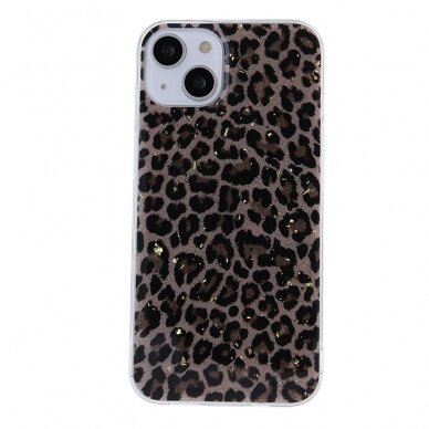 Samsung A32 5G Gold Glam Leopard print 2 nugarėlė 1