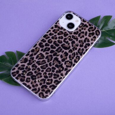 Samsung A32 5G Gold Glam Leopard print 2 nugarėlė 3