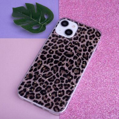 Samsung A32 5G Gold Glam Leopard print 2 nugarėlė 4