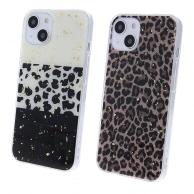 Samsung A32 5G Gold Glam Leopard print 2 nugarėlė 5