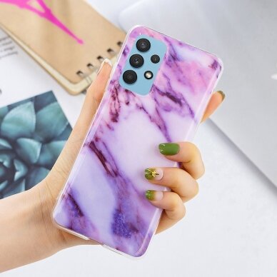 Samsung A32 Tracy nugarėlė Purple Marble 3