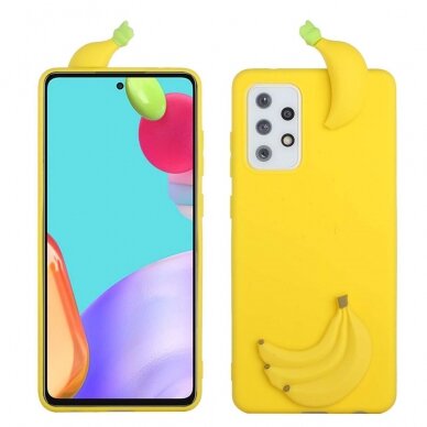 Samsung A33 5G geltona nugarėlė Banana 4D