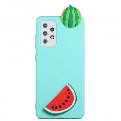 Samsung A33 5G mėtos spalvos nugarėlė Watermelon 4D 1