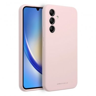 Samsung A34 5G Light pink ROAR CLOUDSKIN nugarėlė 1