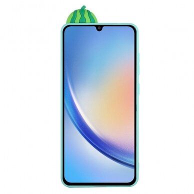 Samsung A34 5G mėtos spalvos nugarėlė Watermelon 4D 2