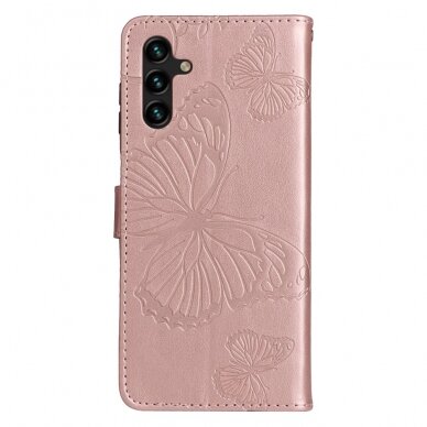 Samsung A34 5G rausvas Tracy K.FLEXI dėklas Butterflies 6