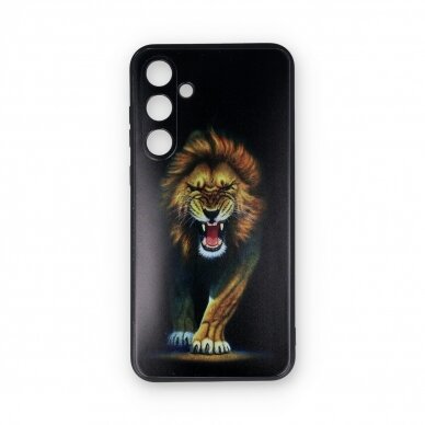 Samsung A35 5G black nugarėlė Lion Design00101 1