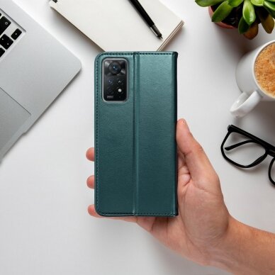 Samsung A35 5G dark green dėklas Magnetic 7