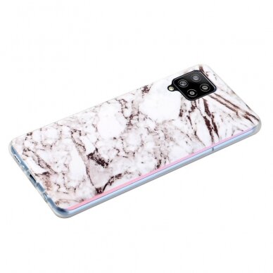 Samsung A42 5G Tracy nugarėlė White Marble 4