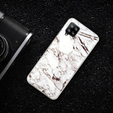 Samsung A42 5G Tracy nugarėlė White Marble 5