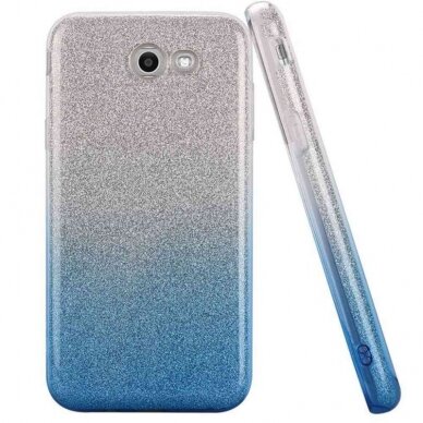 Samsung A5 2017 mėlyna GLITTER3 nugarėlė