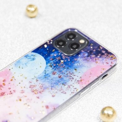 Samsung A50/A30S Gold glam Galactic nugarėlė 4